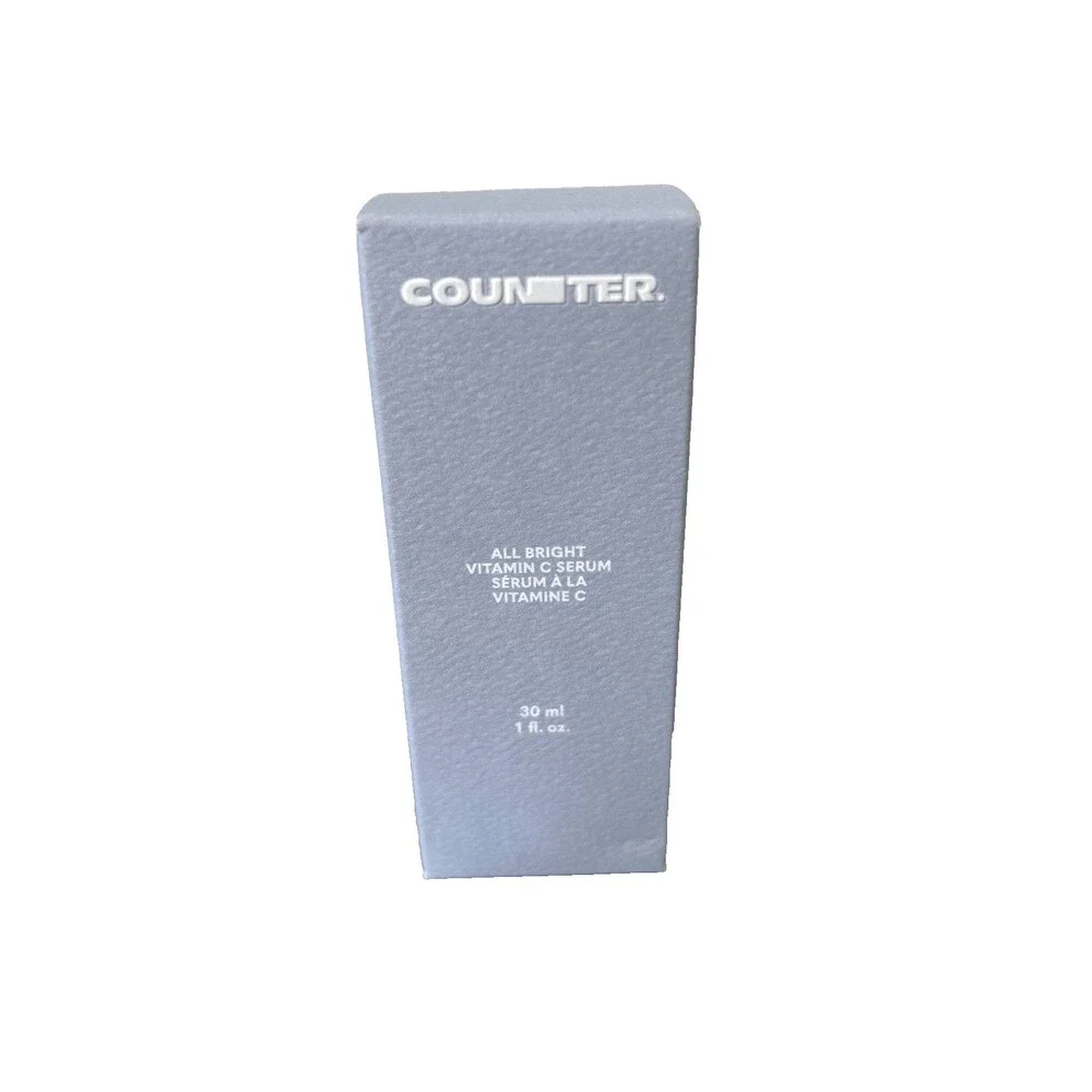 COUNTER All Bright Vitamin C Serum Brightening Face 30 ml / 1 fl oz NEW